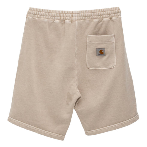 Carhartt Wip Nelson Sweat Short Fleur De Sel I030130 4068584061707 Back Degli Uberti